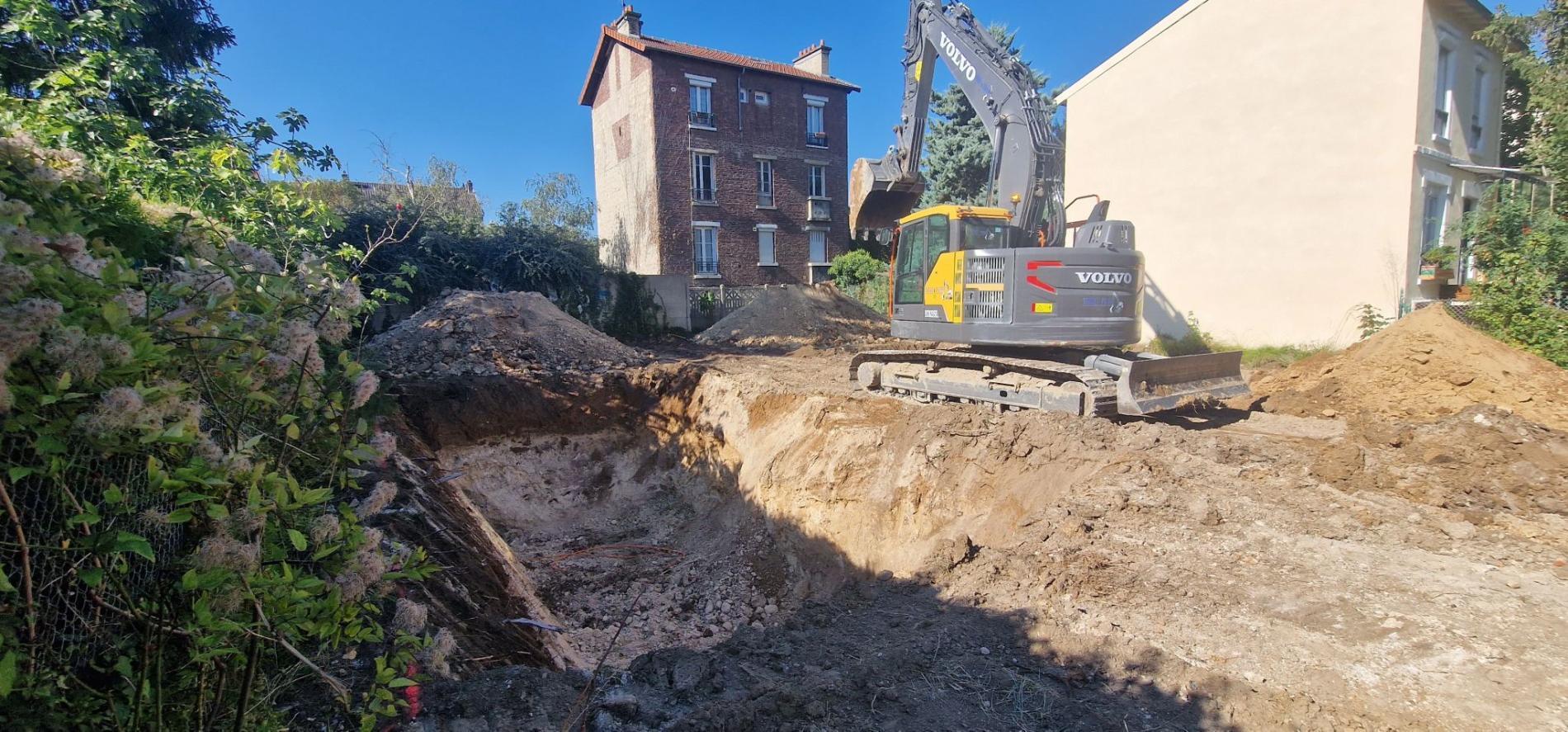Chantier &agrave; Clamart, 78