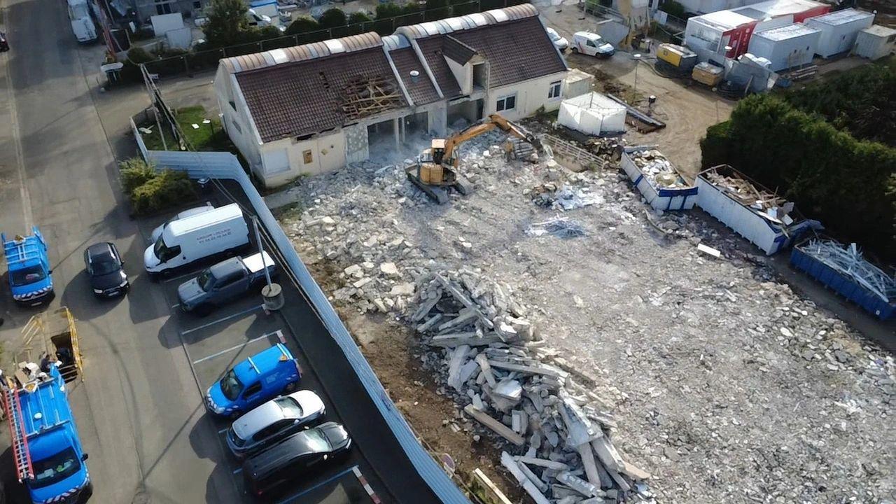 Chantier en cours à Mézières-sur-Seine (78)