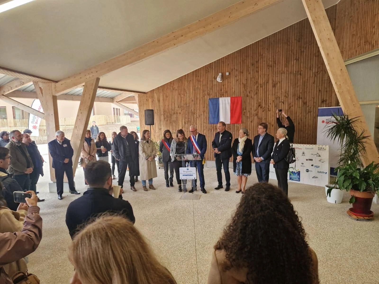 Fin du chantier &agrave; Saulx-les-Chartreux (91)