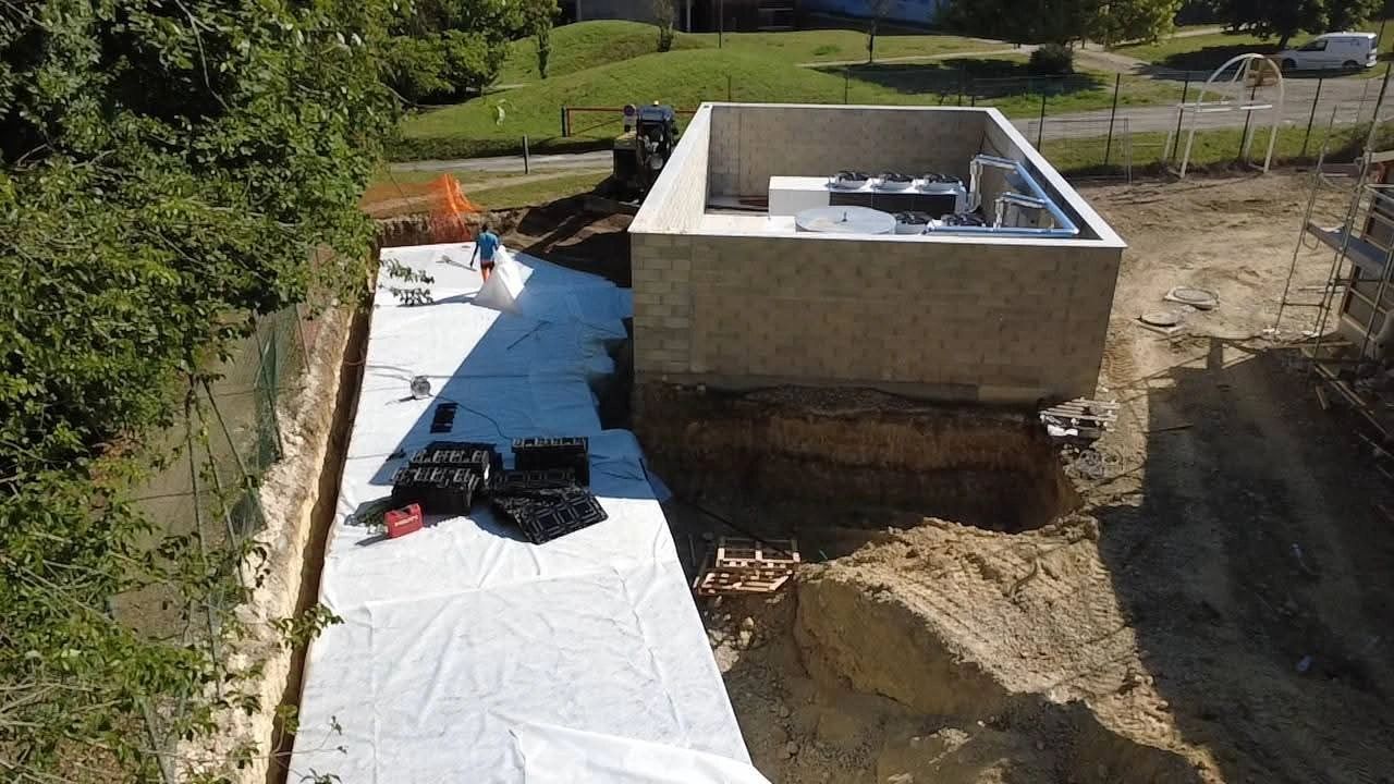 Fin du chantier &agrave; Saulx-les-Chartreux (91)