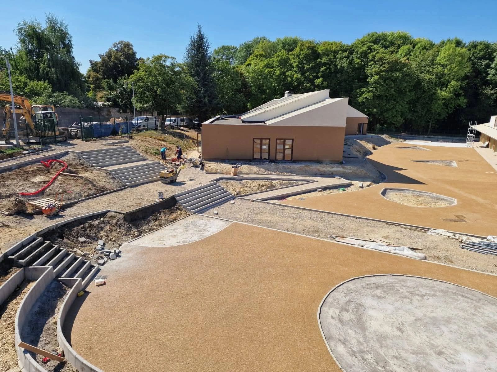 Fin du chantier &agrave; Saulx-les-Chartreux (91)