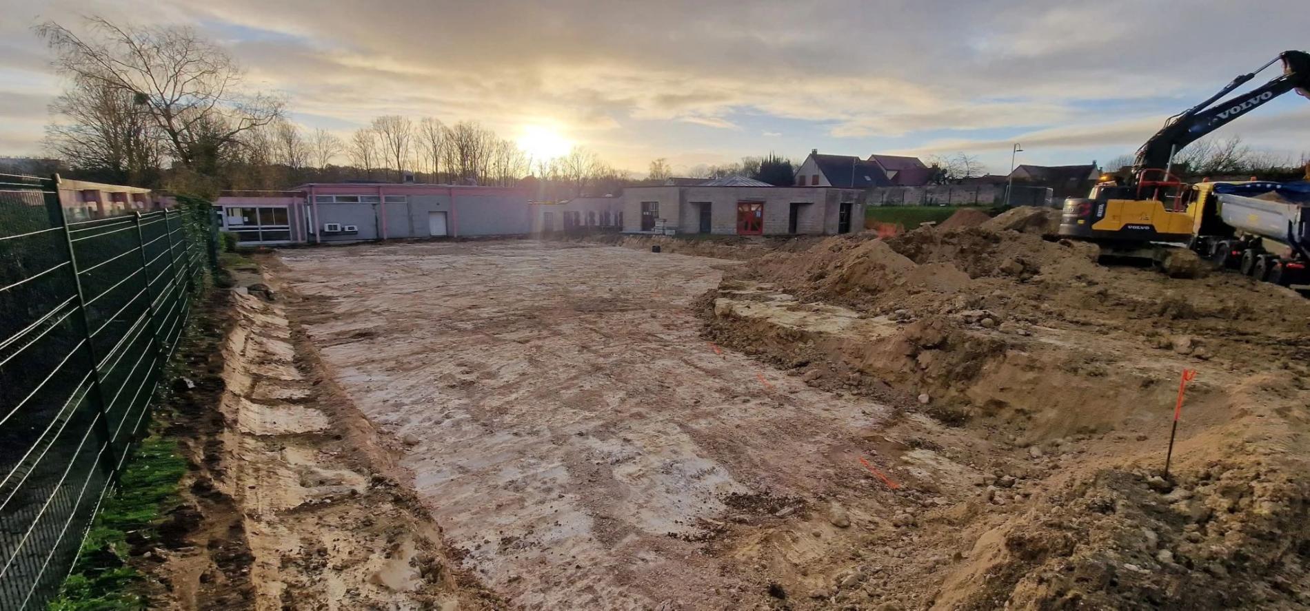 Fin du chantier &agrave; Saulx-les-Chartreux (91)