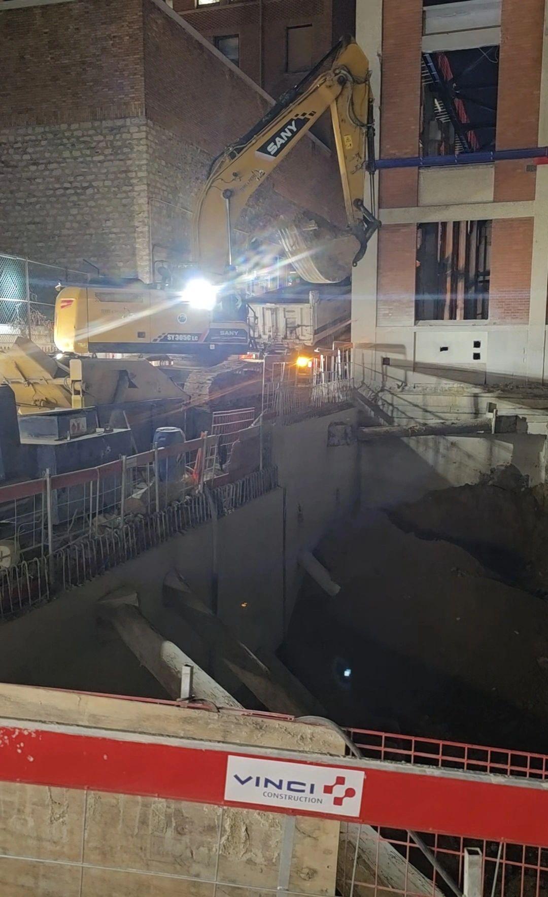 Fin du chantier &agrave; Paris 05 (75)