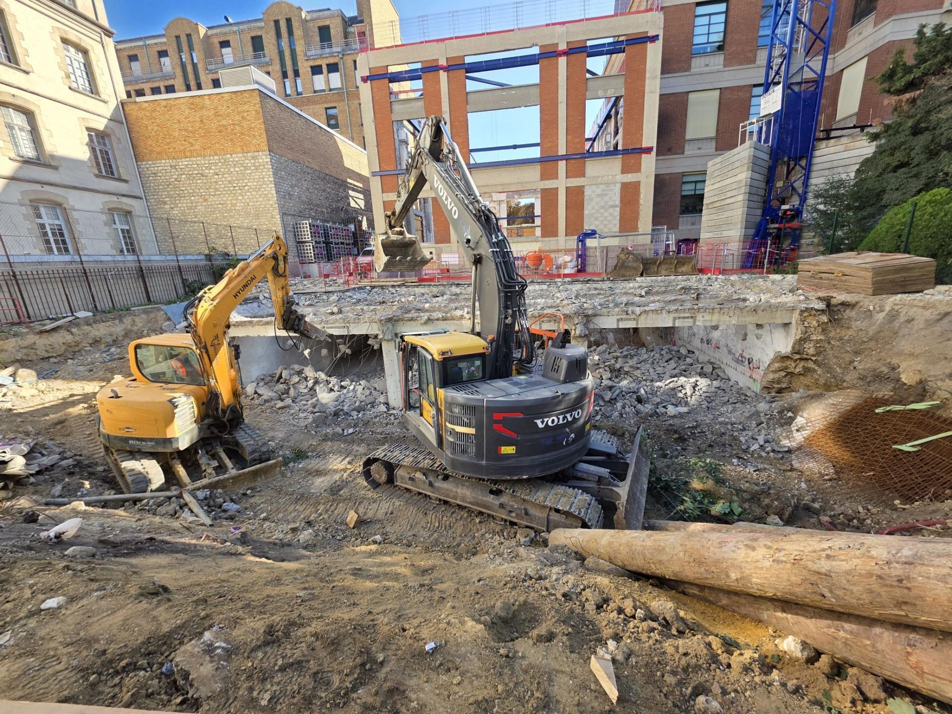 Fin du chantier à Paris 05 (75)