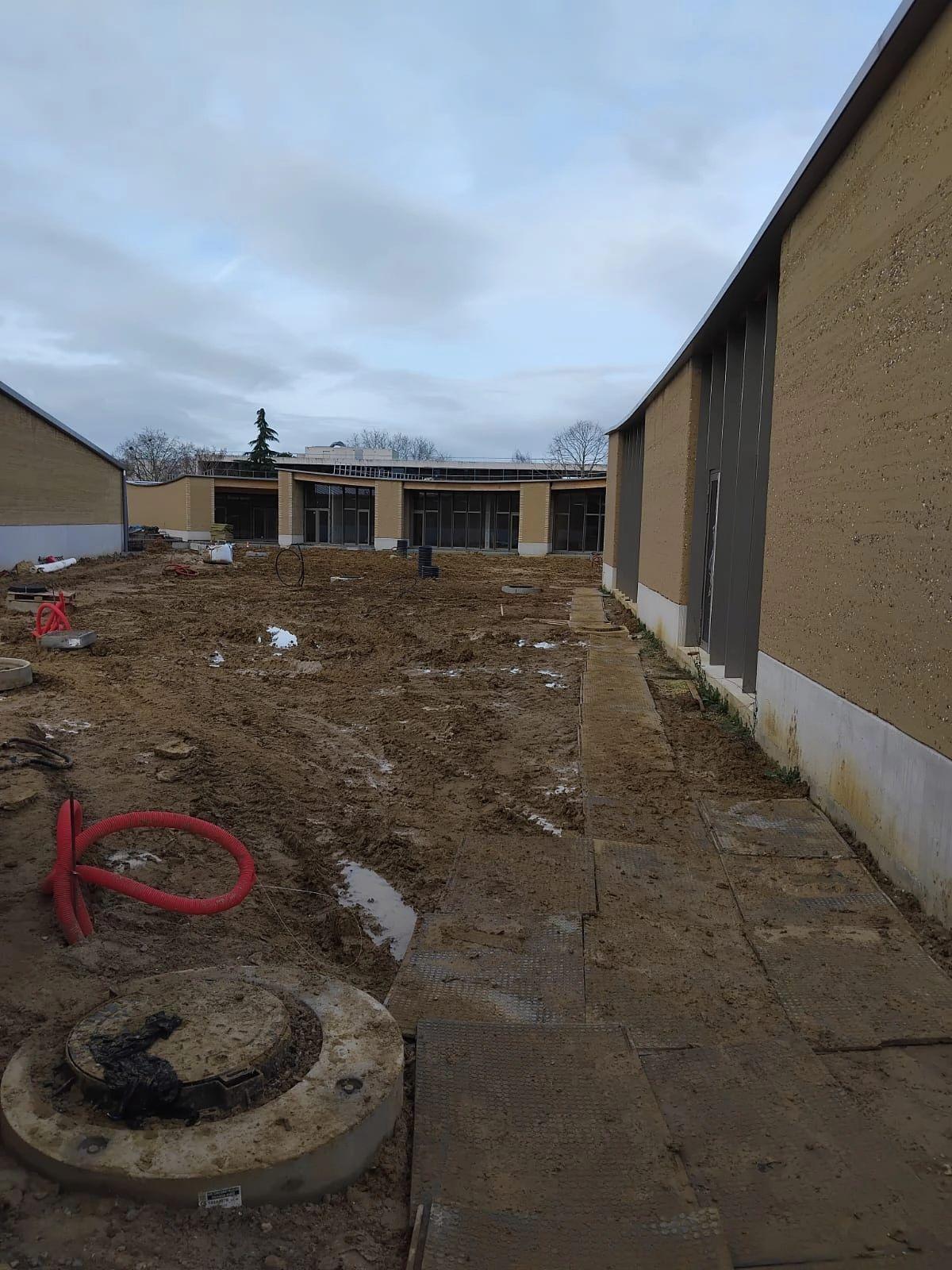 Chantier &agrave; Evry-Courcouronnes, 91