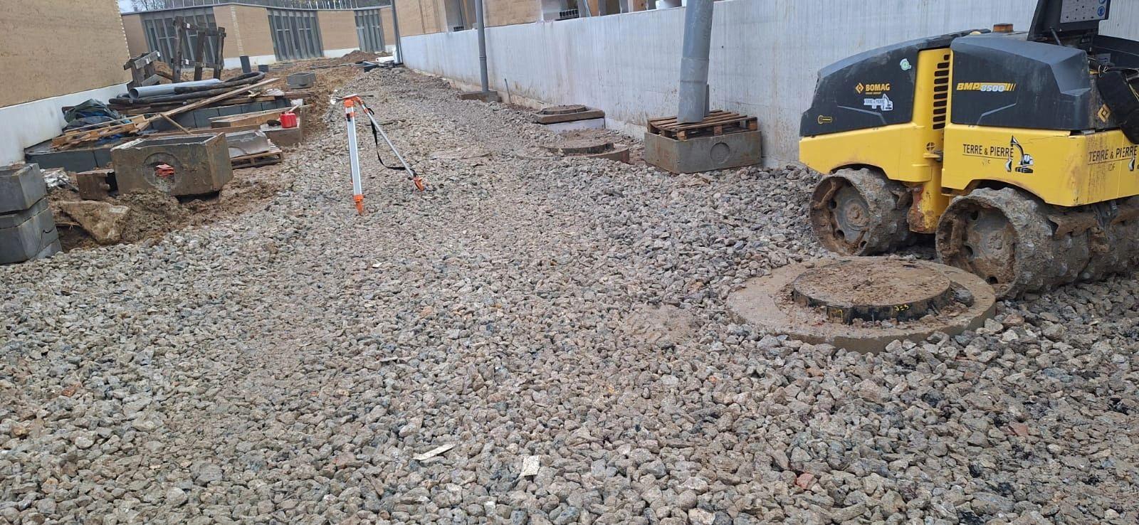 Chantier &agrave; Evry-Courcouronnes, 91