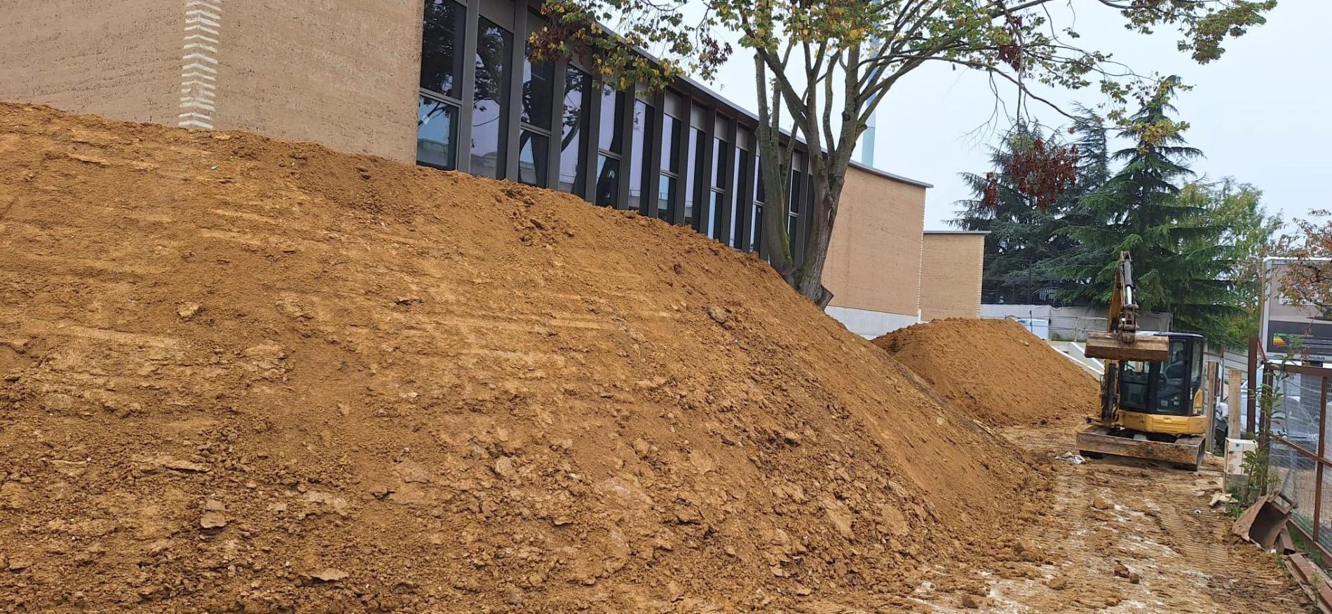 Chantier &agrave; Evry-Courcouronnes, 91