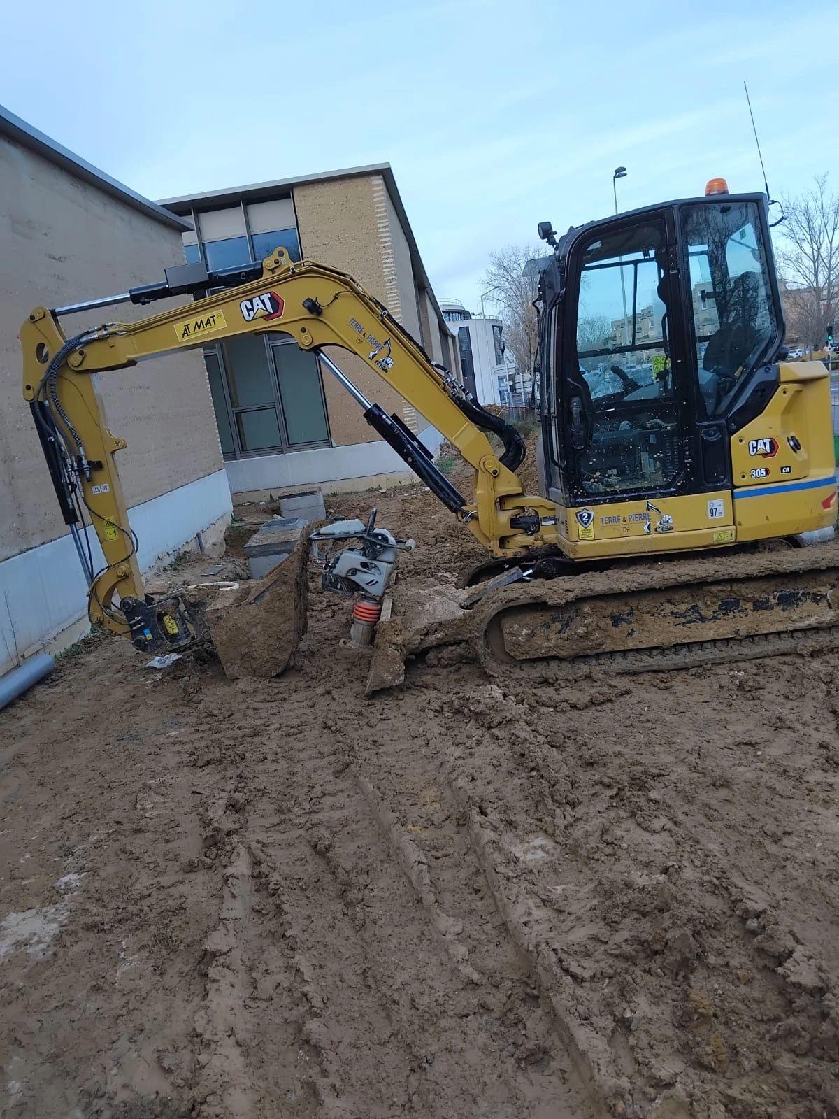 Chantier &agrave; Evry-Courcouronnes, 91