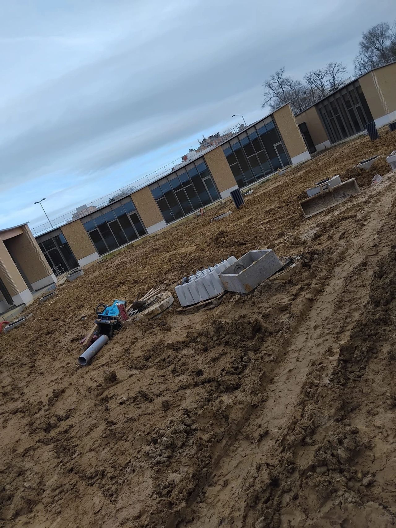 Chantier &agrave; Evry-Courcouronnes, 91