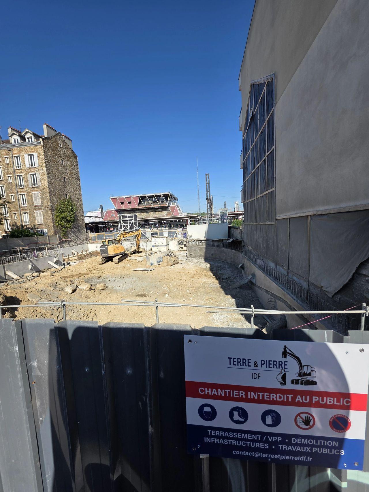 Fin de chantier - Juvisy sur Orge (91)