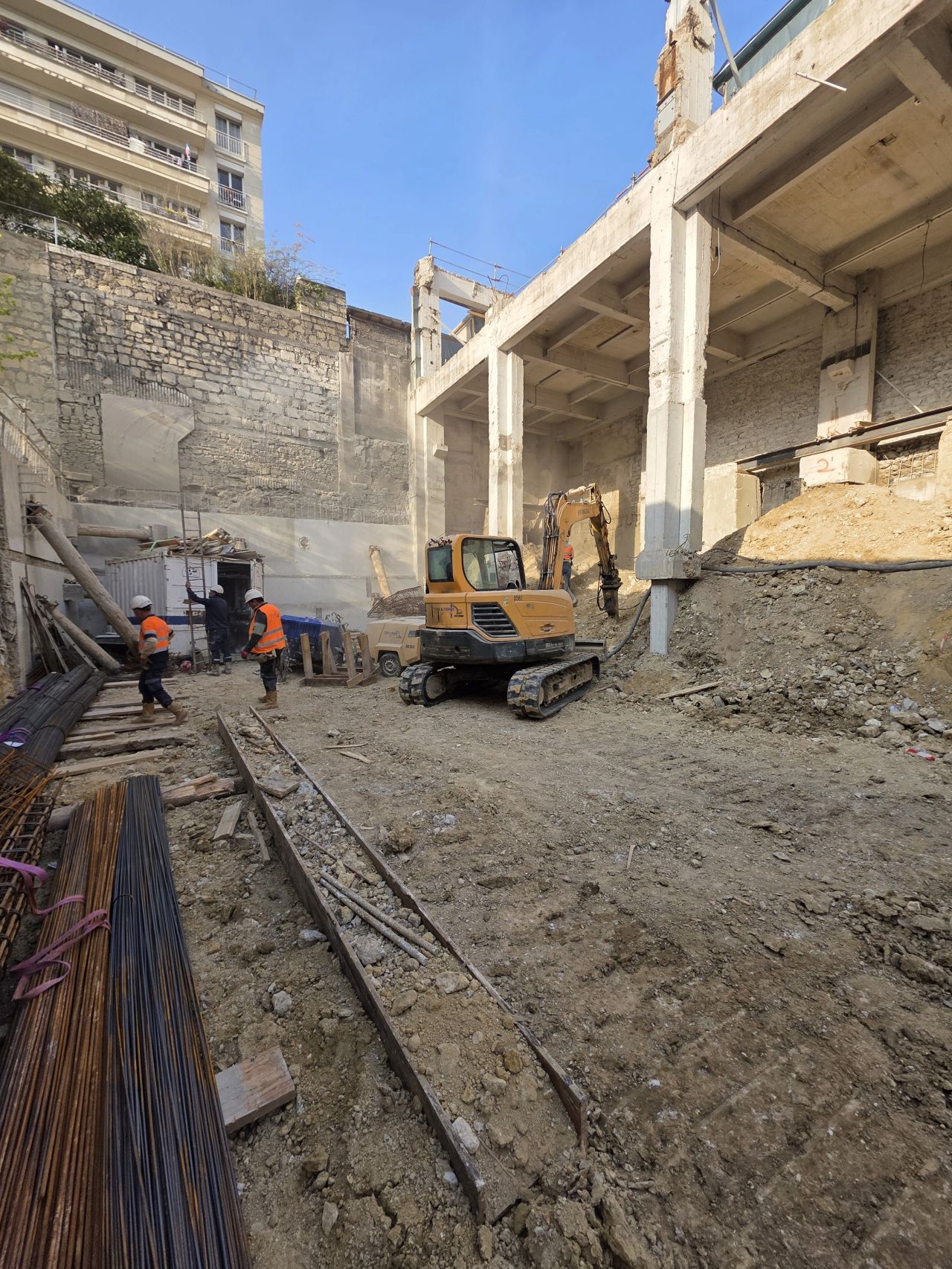 Fin de chantier - Paris 20&egrave;me