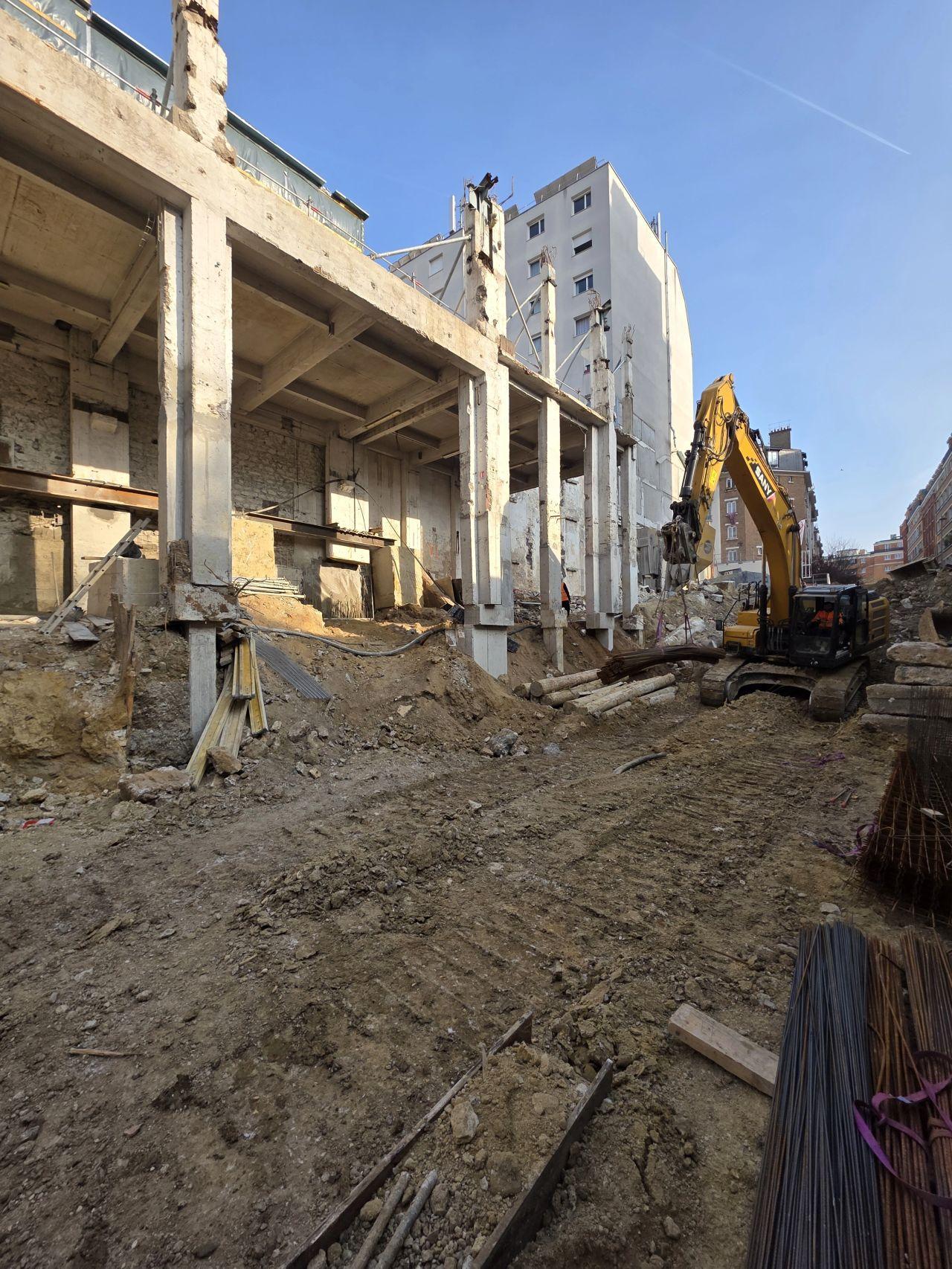 Fin de chantier - Paris 20&egrave;me
