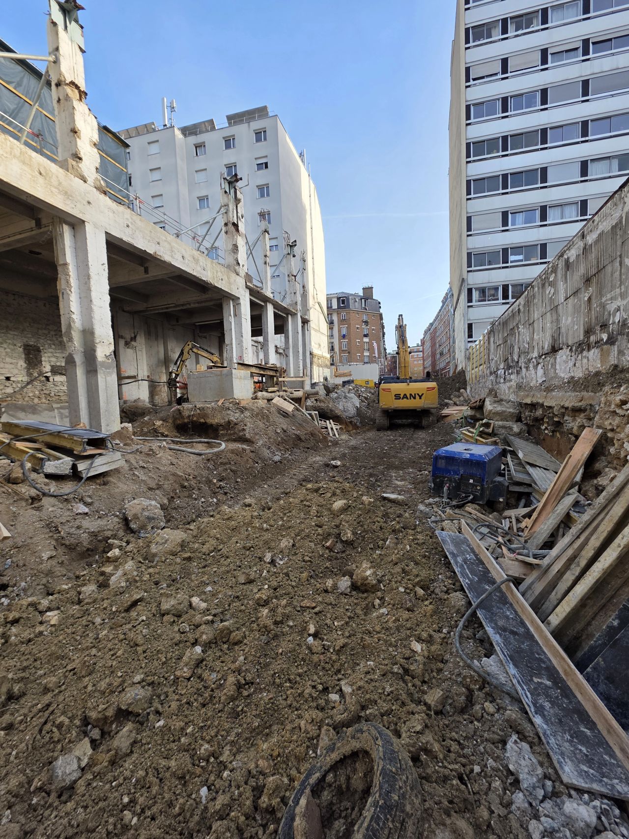 Fin de chantier - Paris 20&egrave;me