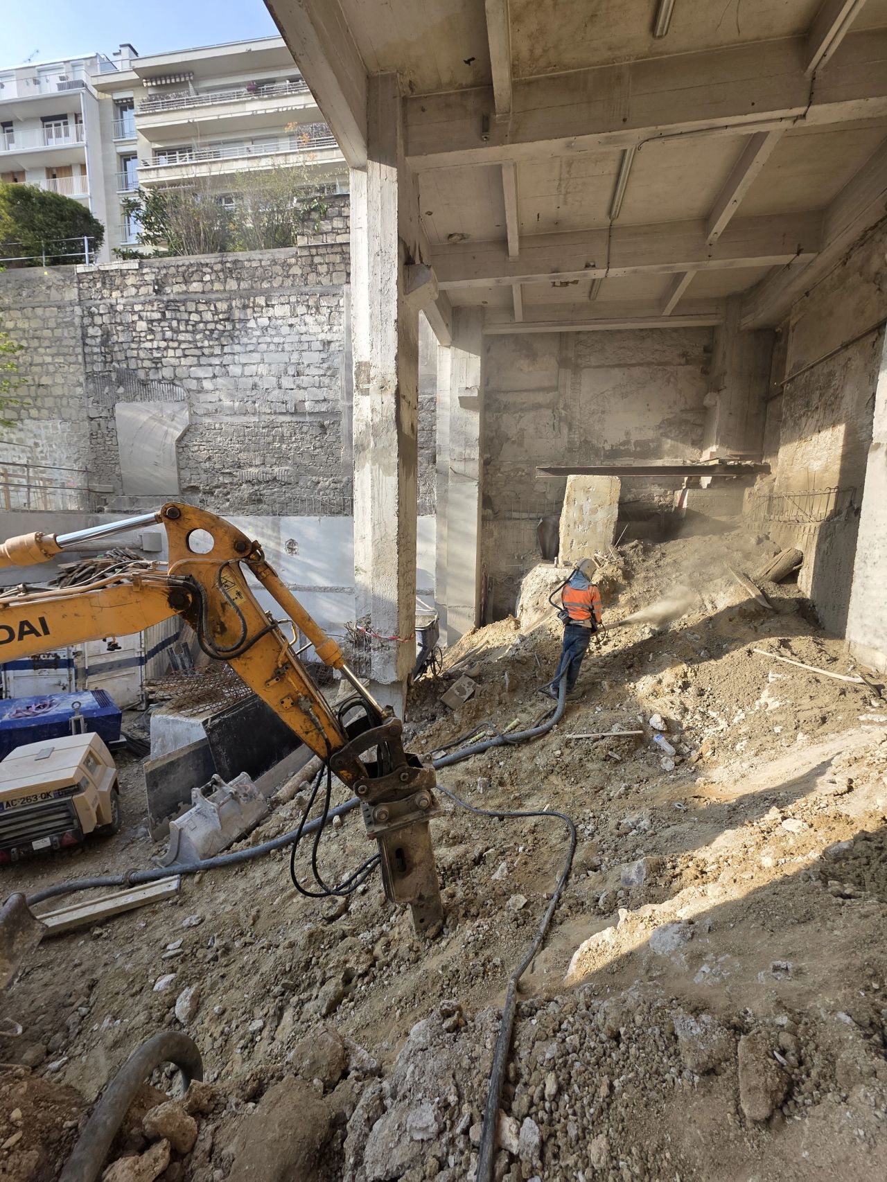 Fin de chantier - Paris 20&egrave;me