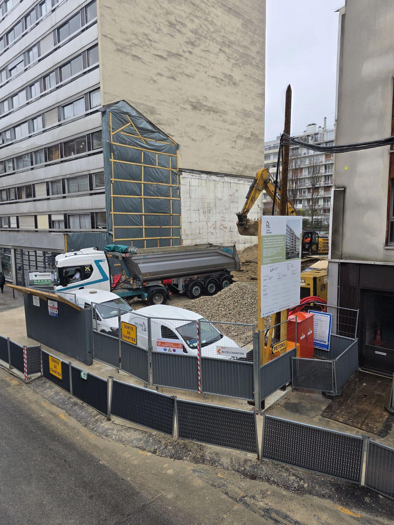 Fin de chantier - Paris 20&egrave;me