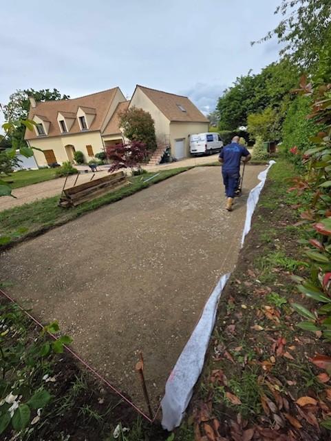 Cr&eacute;ation d'un terrain de p&eacute;tanque