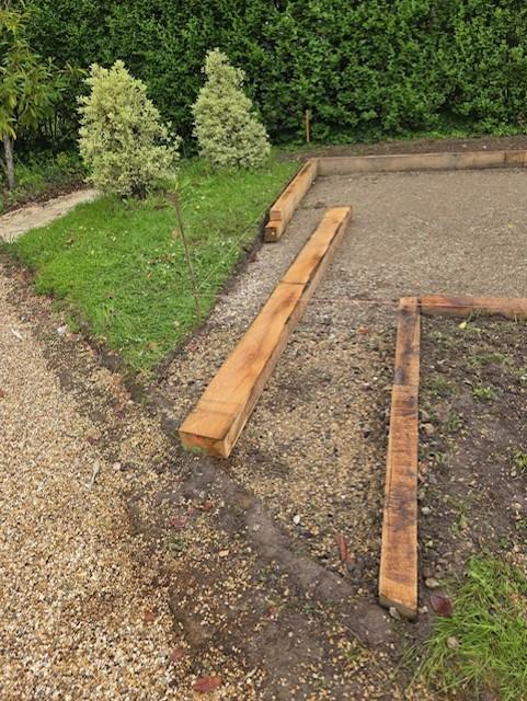 Cr&eacute;ation d'un terrain de p&eacute;tanque