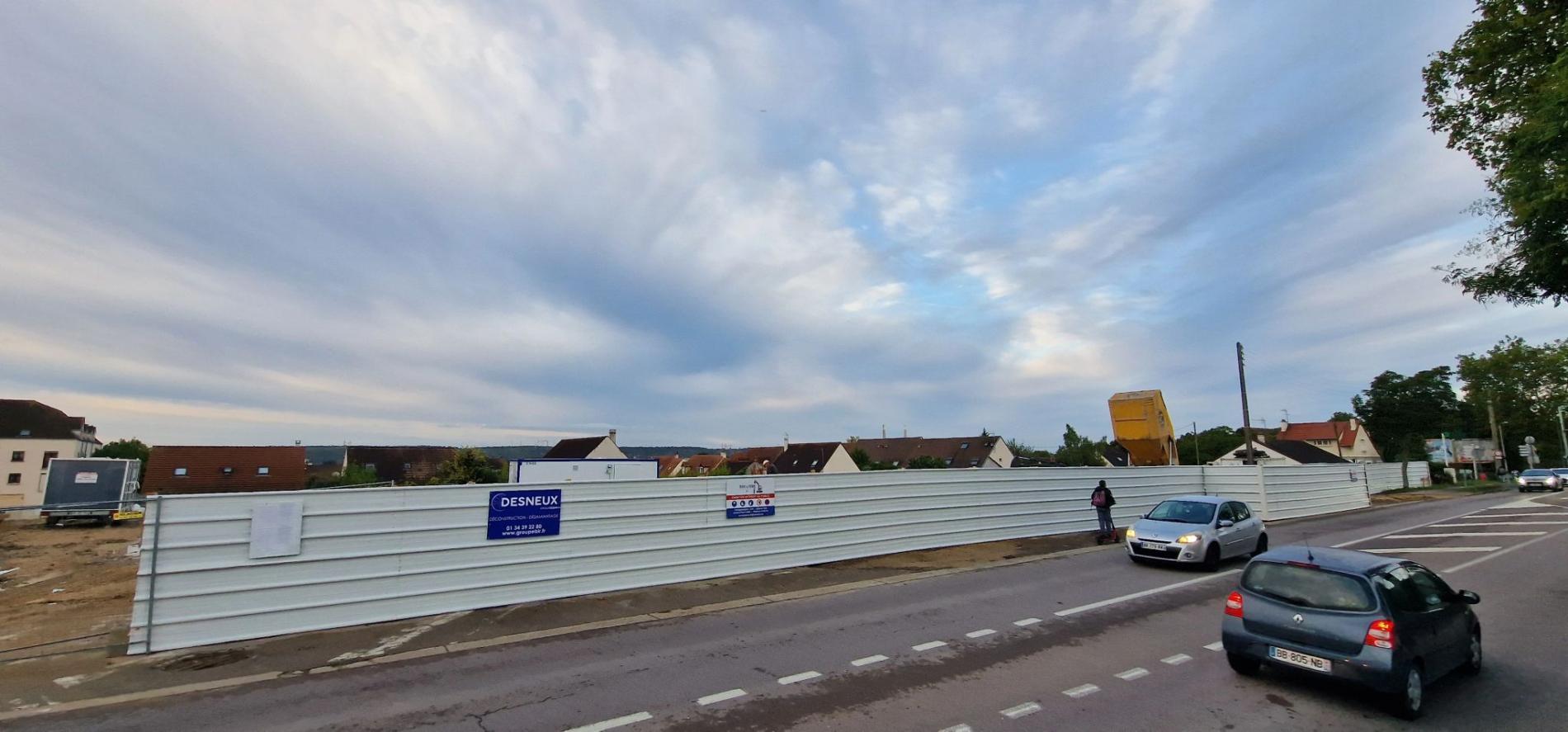 Chantier &agrave; Issou, 78