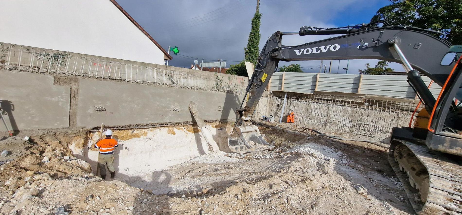 Chantier &agrave; Issou, 78