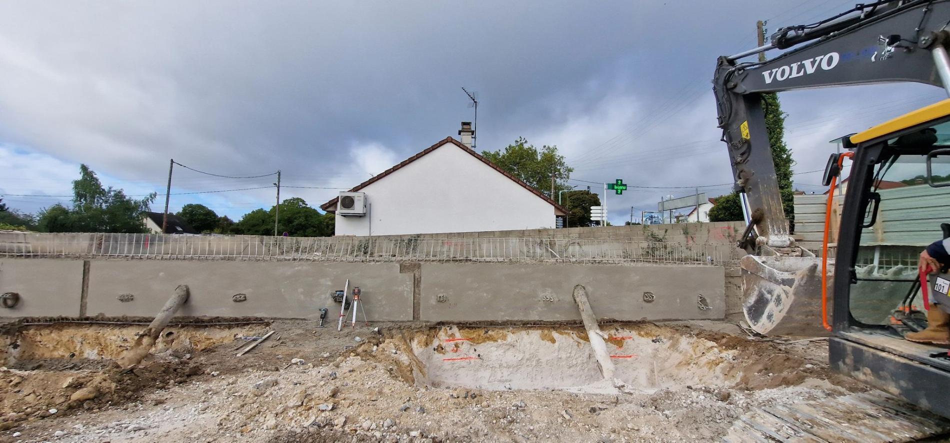Chantier &agrave; Issou, 78