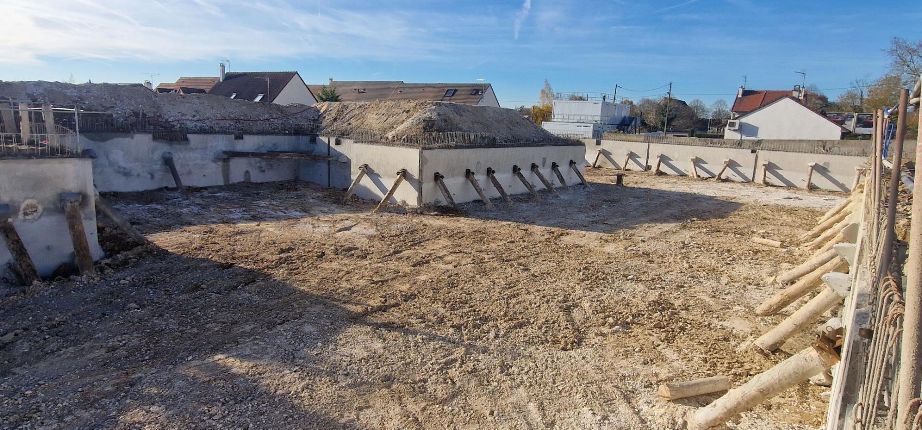 Chantier &agrave; Issou, 78