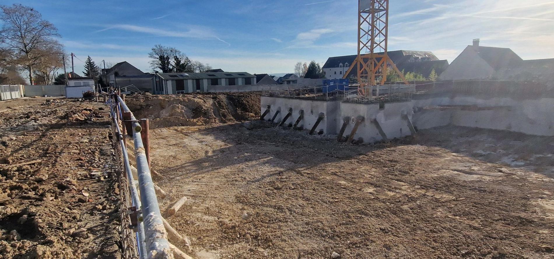 Chantier &agrave; Issou, 78