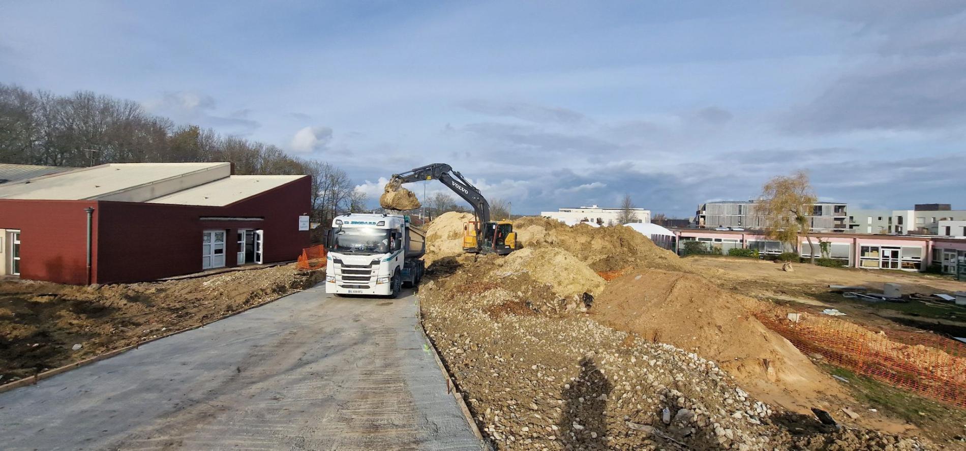 Terrassement &agrave; Saulx-les-Chartreux, 91