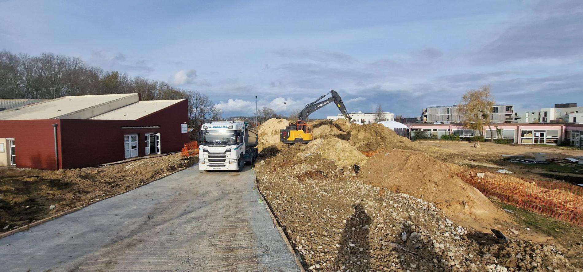 Terrassement &agrave; Saulx-les-Chartreux, 91