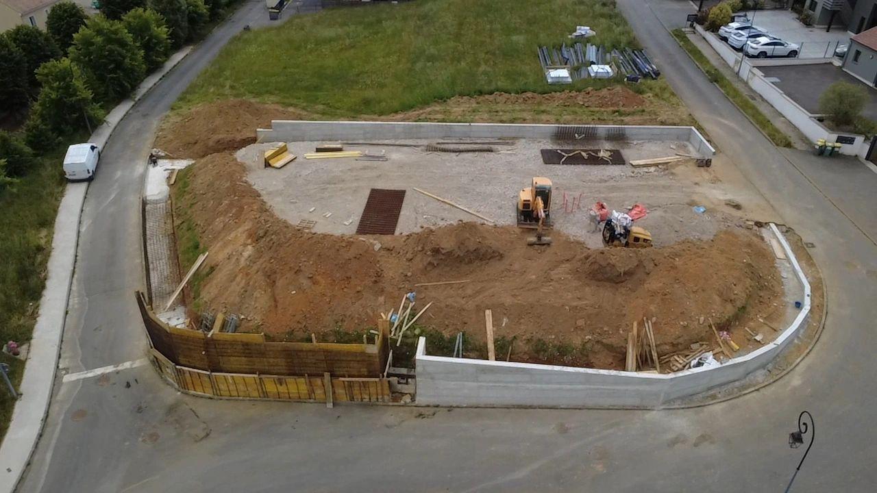 Premi&egrave;re phase termin&eacute;e &agrave; Thoiry (78)