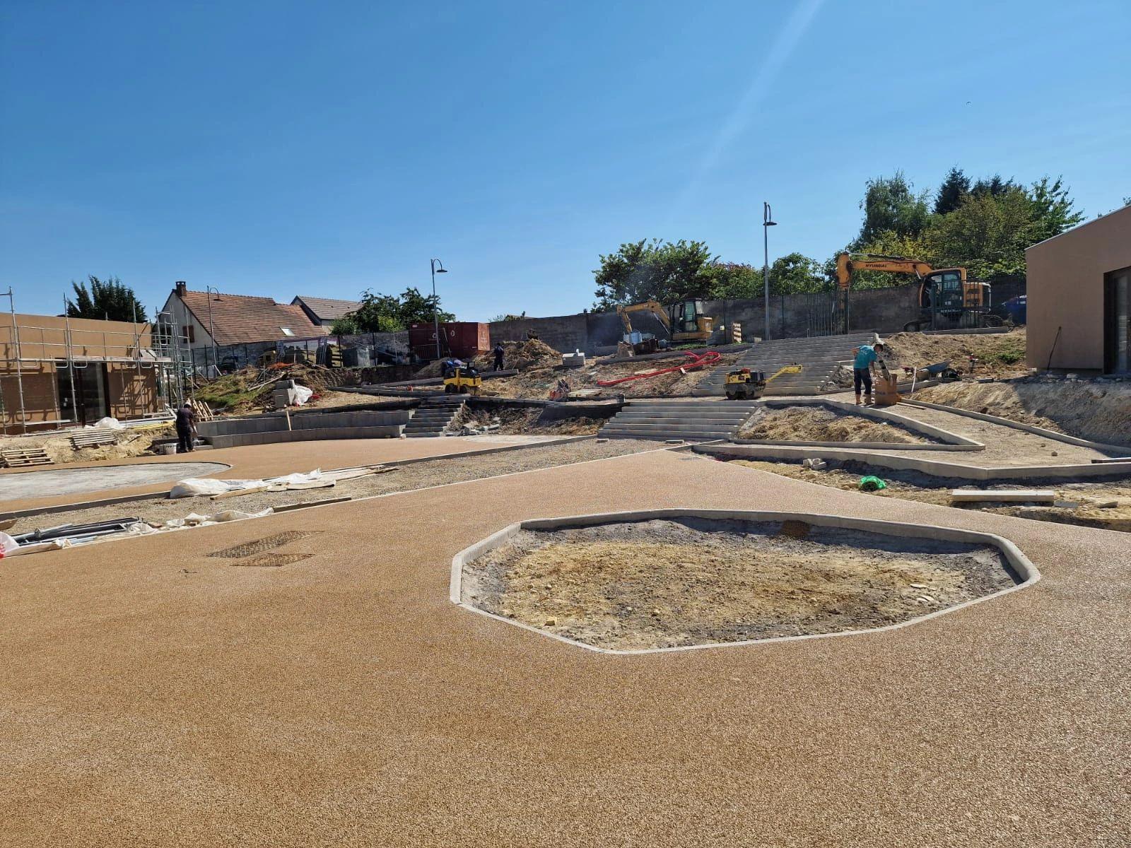 Le chantier continue &agrave; Saulx-les-Chartreux (91)